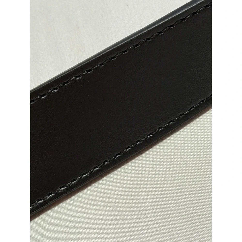 True Religion Reversible Horseshoe Buckle Belt Black/Tan Size 36 NWT
